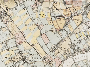 Thomas Milne’s land-use map of London of 1800