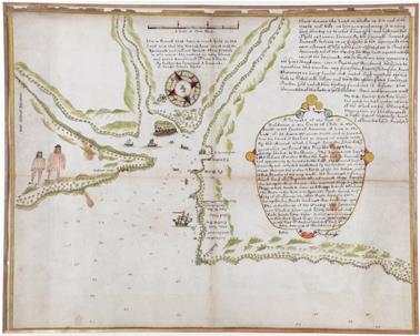 Sir John Narbrough's Journal - Map