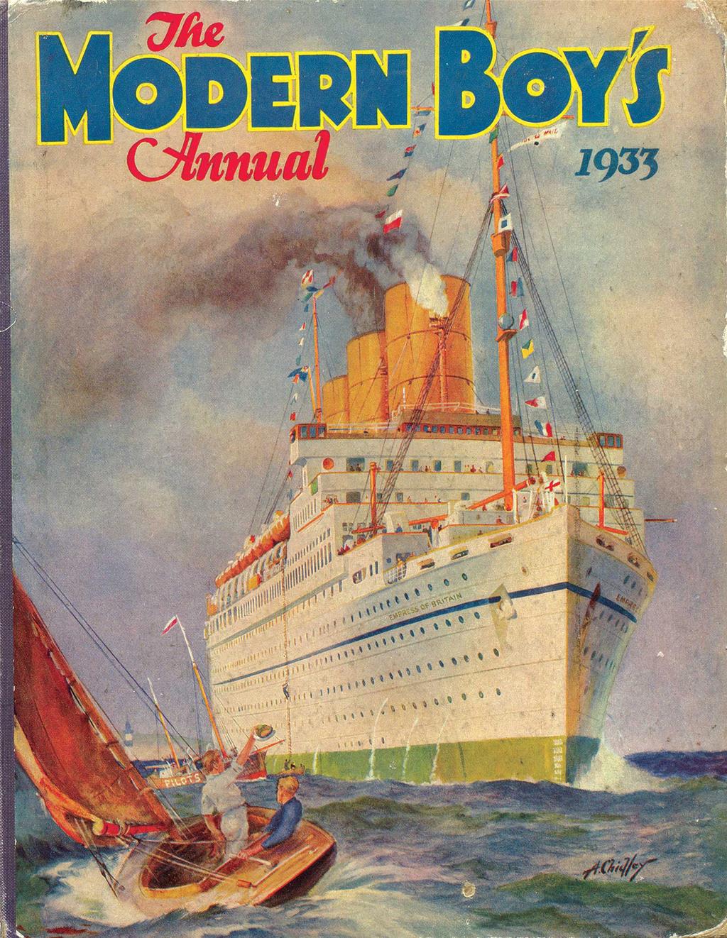 The Modern Boy's Annual cover image