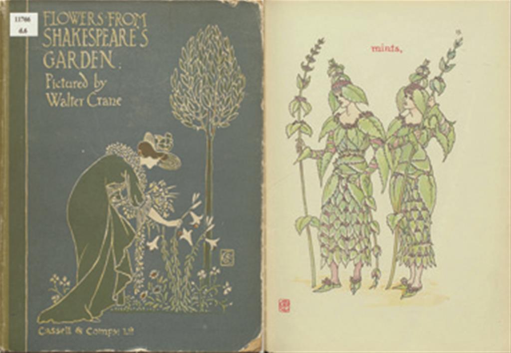 Flowers from Shakespeare's Garden cover image