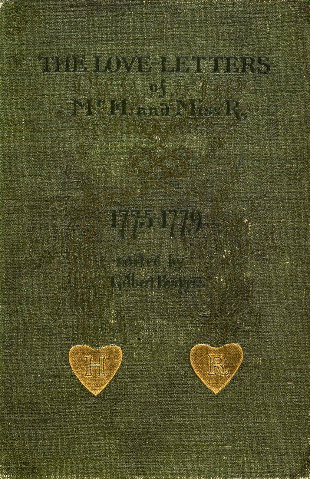 The Love Letters of Mr. H. & Miss R. cover image