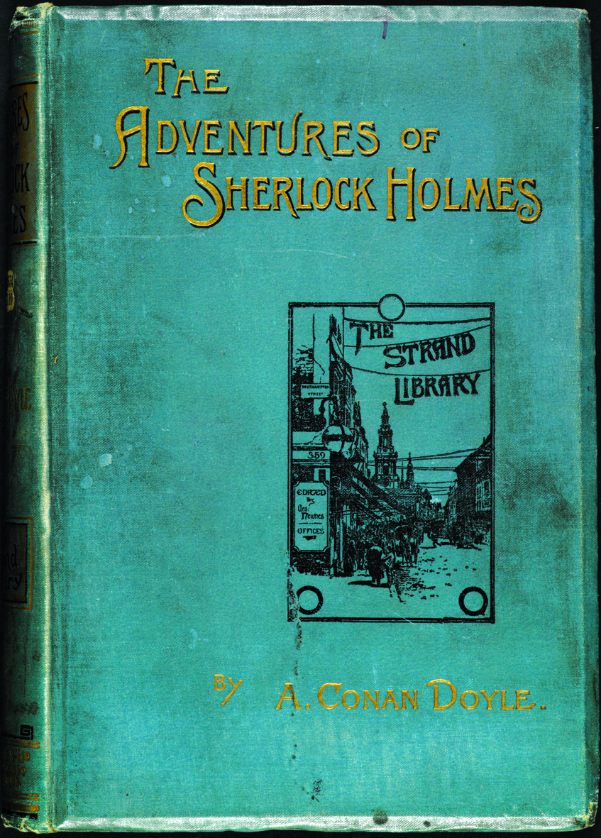 the adventures of sherlock holmes book themes