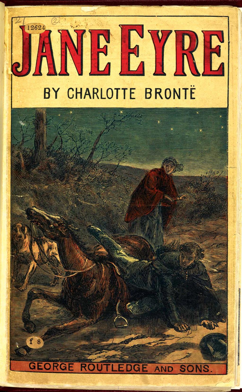 jane eyre vintage book cover